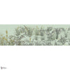 Japanese Meadow behang in Celery van Iksel