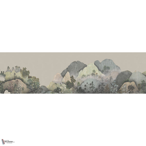 Japanese Mountains wallpaper in Mist by Iksel