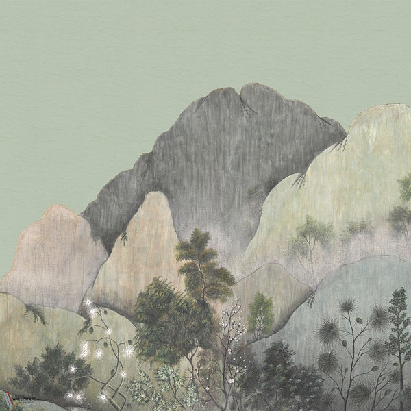 Japanese Mountains wallpaper by Iksel — Opaline, detail