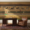 Japanese Stables wallpaper by Iksel — styled in a classic interior