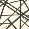 Channels wallpaper in Ebony Ivory by Kelly Wearstler
