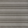Fringe Weave Stofff in Black/White von Kelly Wearstler