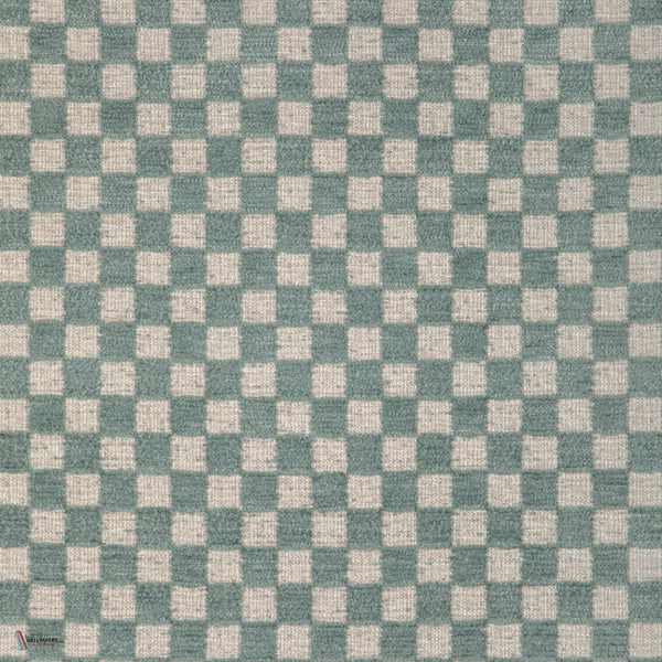Quay Stofff in Aqua von Kelly Wearstler