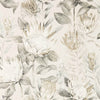 King Protea wallpaper in Linen/Mica van Sanderson