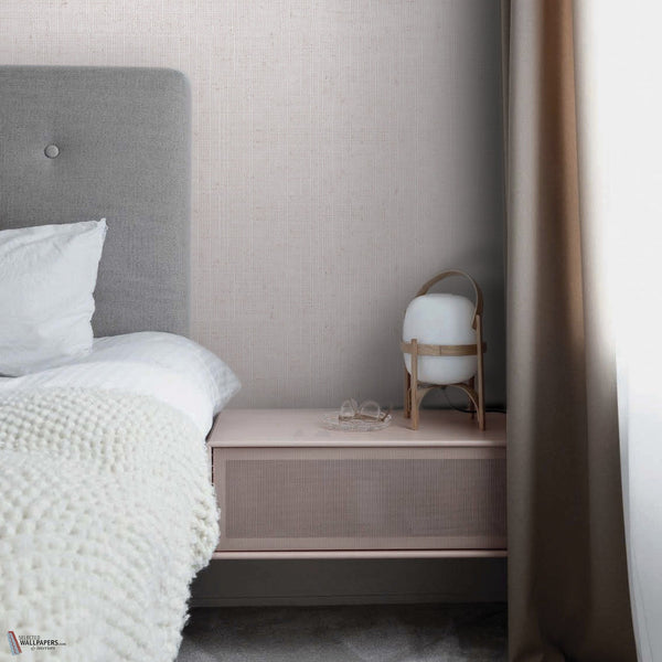 Kingdom Linen I papier peint en Beige de Greenland — intérieur