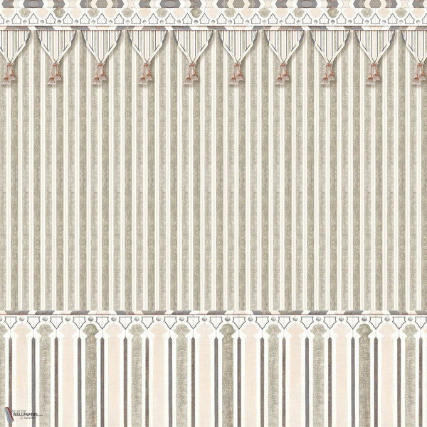 Kubilai's Tent wallpaper by Iksel — Beige, detail