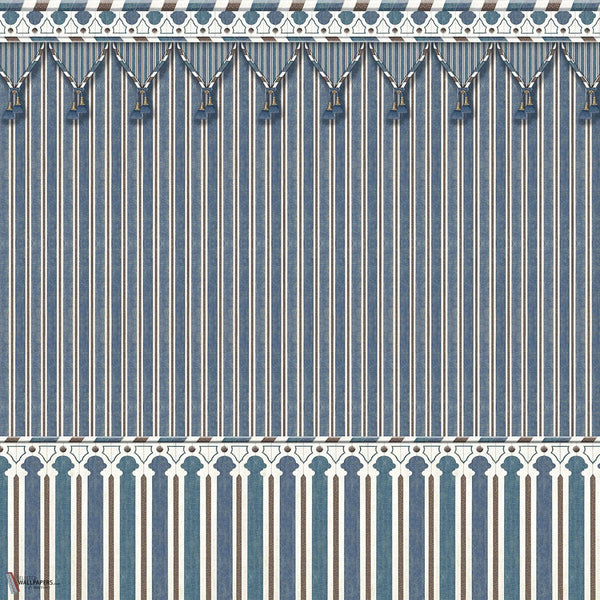 Kubilai's Tent wallpaper by Iksel — Blue, detail