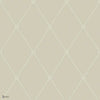 Large Georgian Rope Trellis wallpaper in Olive van Cole & Son