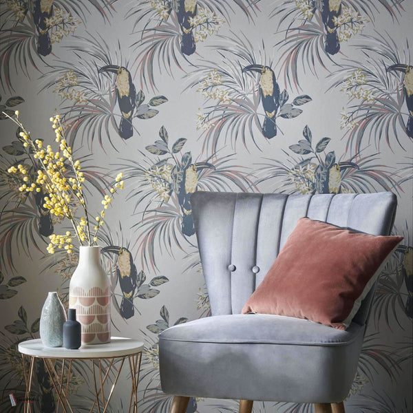 Le Toucan wallpaper van 1838 wallcoverings
