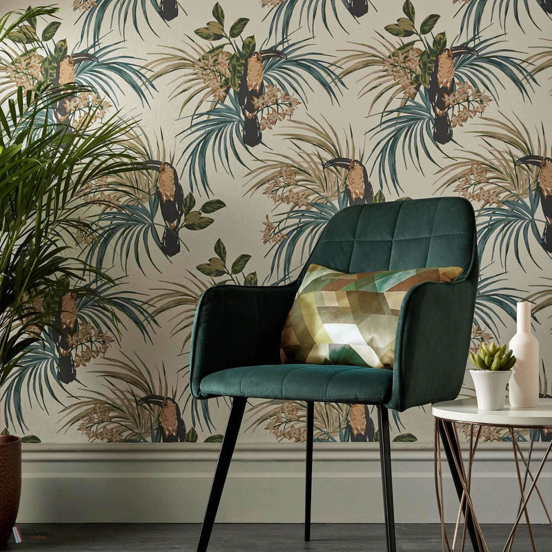 Le Toucan Tapete von 1838 wallcoverings
