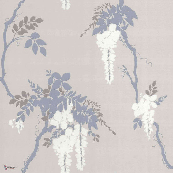 Leonora wallpaper in Denim van 1838 wallcoverings