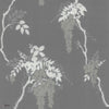 Leonora wallpaper in Gray van 1838 wallcoverings