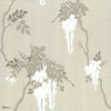 Leonora wallpaper in Ivory van 1838 wallcoverings