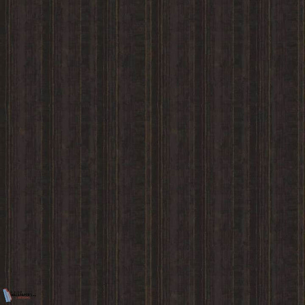 Line wallpaper in Rusted Crimson van Texam