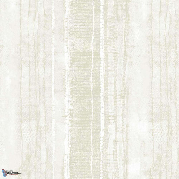 Line wallpaper in Vanilla Custard van Texam
