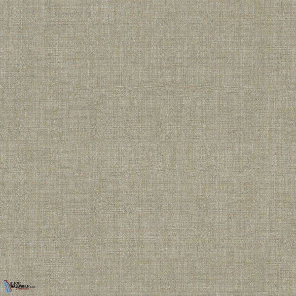 Linen behang in Armour Gray van Texam