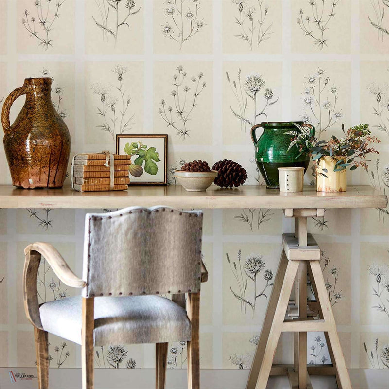 Little Thistles papier peint de Sanderson