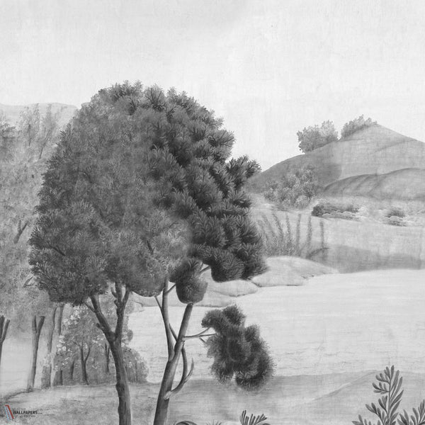 Little Tuscany behang van Iksel — Grey Tones, detail