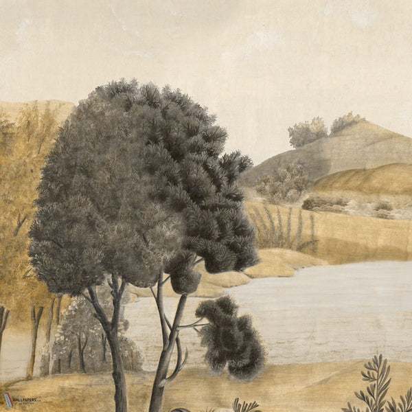 Little Tuscany behang van Iksel — Sepia Tones, detail