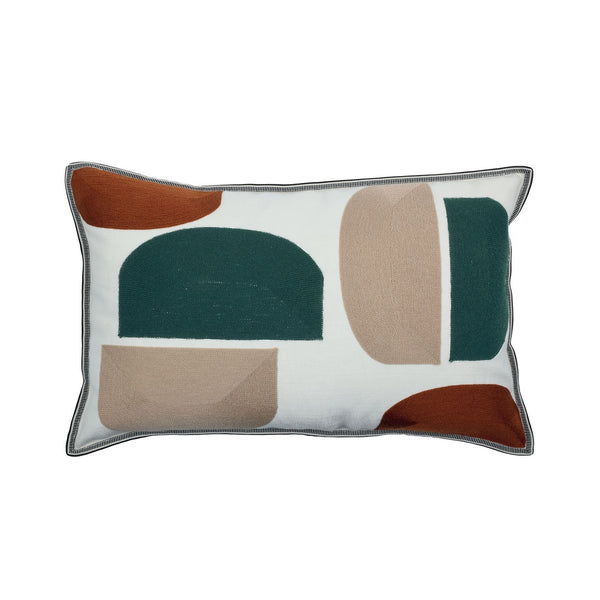 Housse de Coussin Jojoba-Kussen-Casamance-Nacre Blue Canard-60 x 40 cm-Selected Wallpapers & Interiors