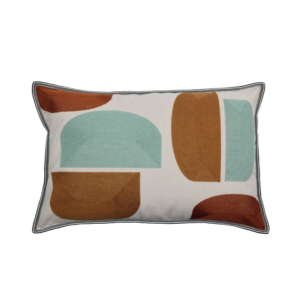 Housse de Coussin Jojoba-Kussen-Casamance-Celadon Ocre-60 x 40 cm-Selected Wallpapers & Interiors