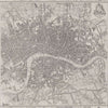 London 1832 behang in Silver van Zoffany
