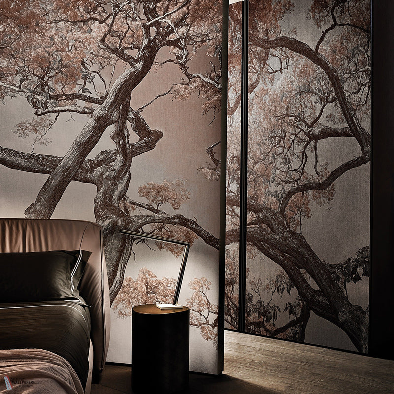 Arborescent Labyrinth Tapete von LondonArt — Interieur