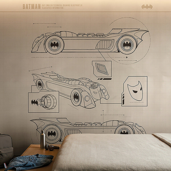 Dc Universe 508 behang van LondonArt — interieur