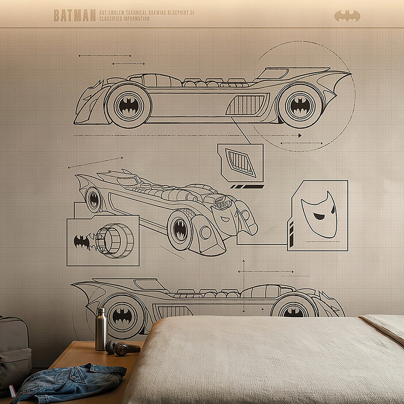 Dc Universe 508 Tapete von LondonArt — Interieur