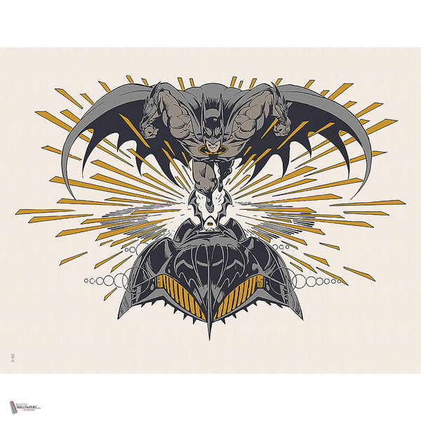 Dc Universe 509 behang van LondonArt — volledig ontwerp