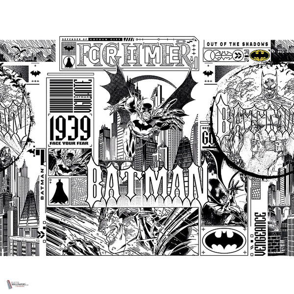 Dc Universe 510 behang van LondonArt — volledig ontwerp