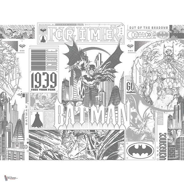 Dc Universe 510 behang van LondonArt — volledig ontwerp