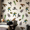 Dc Universe 514 behang van LondonArt — interieur