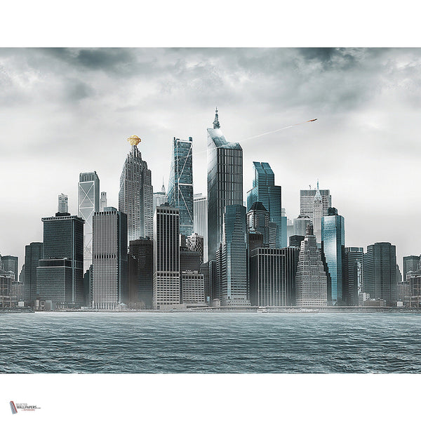 Dc Universe 515 behang van LondonArt — volledig ontwerp
