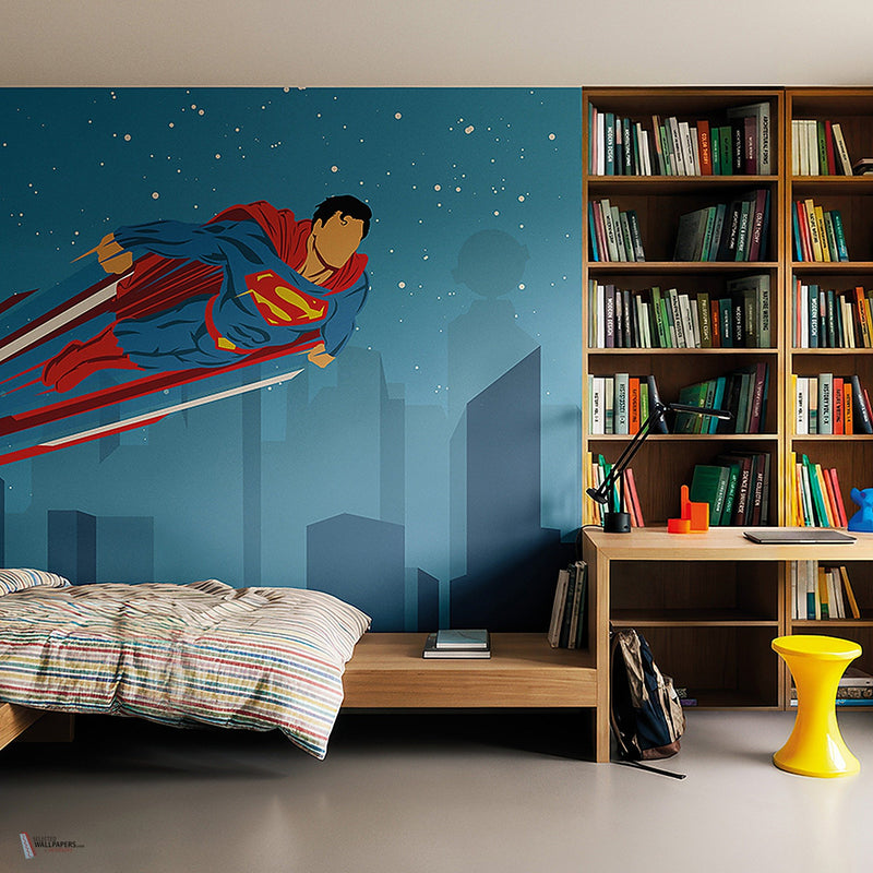 Dc Universe 520 behang van LondonArt — interieur