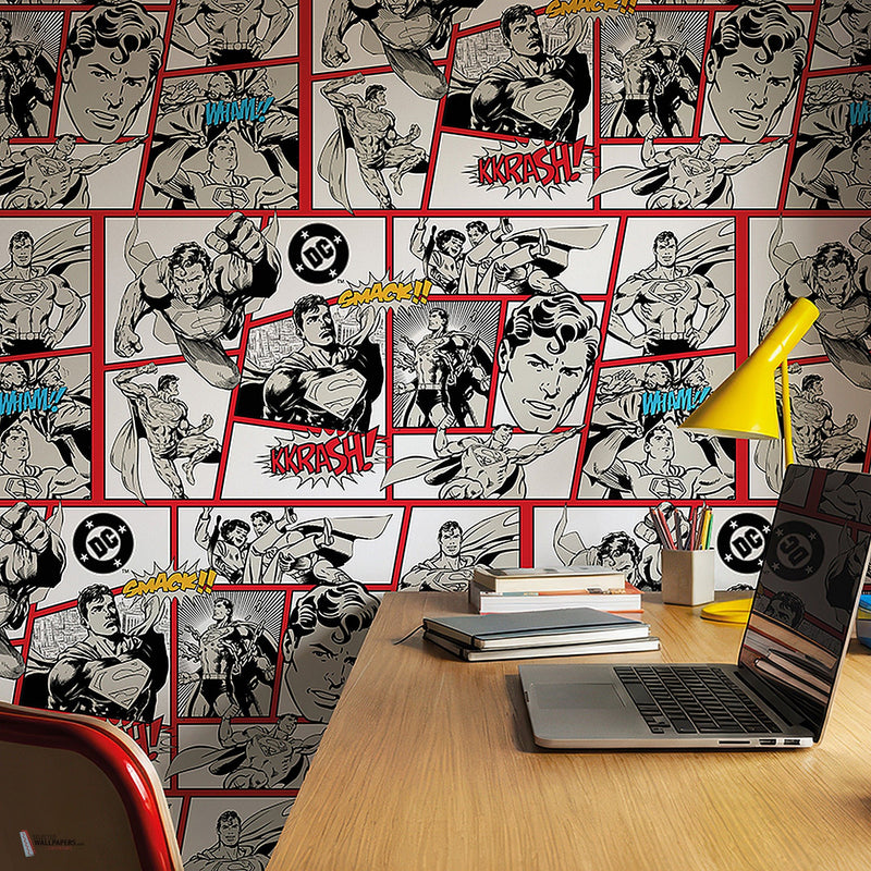 Dc Universe 521 behang van LondonArt — interieur
