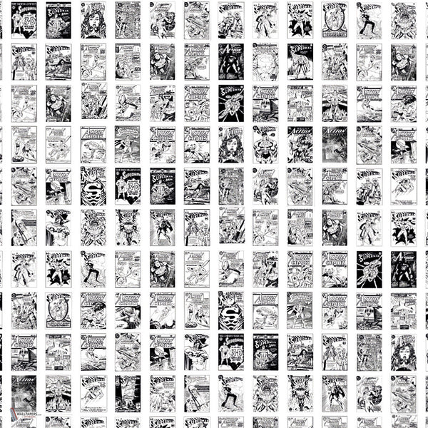 Dc Universe 522 behang van LondonArt — kleurstaal
