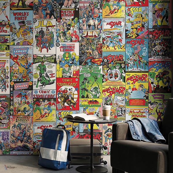 Dc Universe 523 behang van LondonArt — interieur