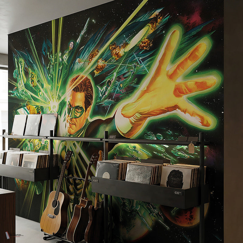 Dc Universe 528 behang van LondonArt — interieur