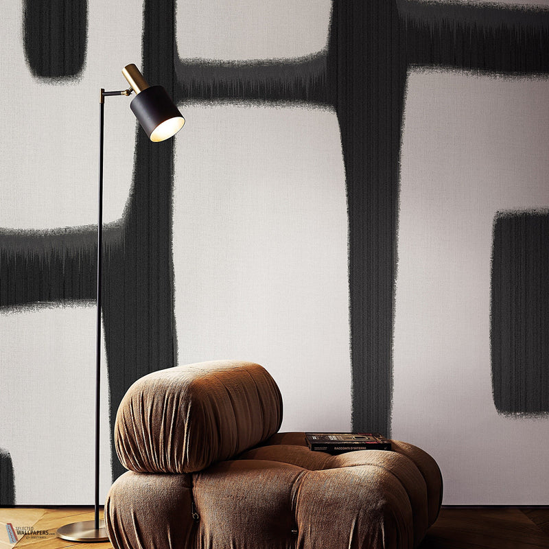 Ebony Harmony wallpaper by LondonArt — interior