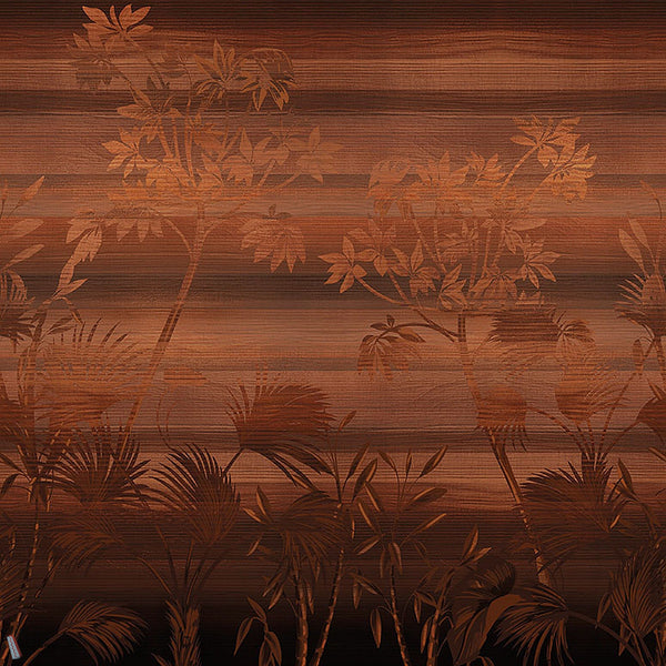 Emberwood Symphony wallpaper by LondonArt — colour swatch