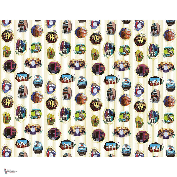 Harry Potter 301 behang van LondonArt — volledig ontwerp