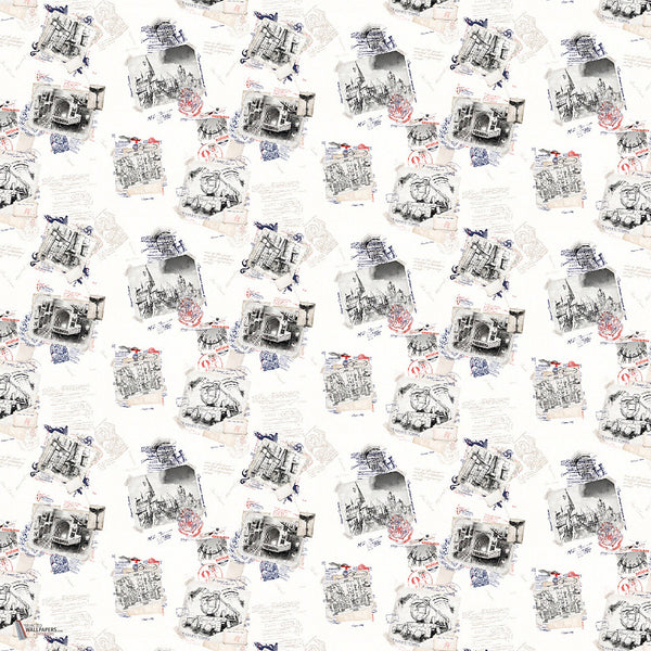 Harry Potter 303 behang van LondonArt — kleurstaal