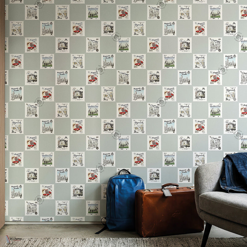 Harry Potter 304 behang van LondonArt — interieur