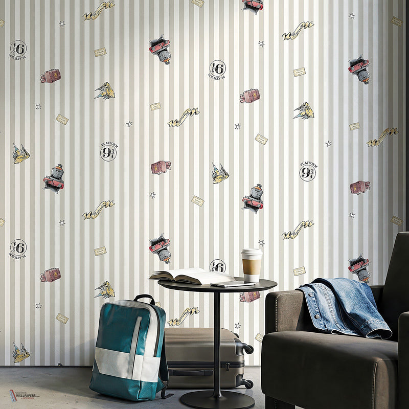 Harry Potter 305 behang van LondonArt — interieur