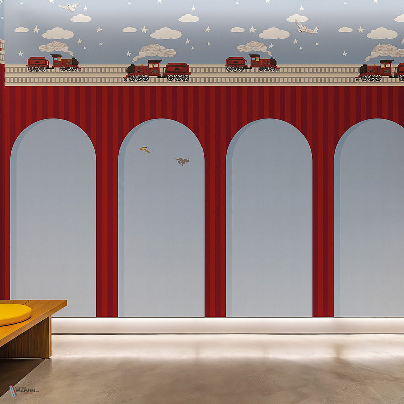 Harry Potter 306 behang van LondonArt — interieur