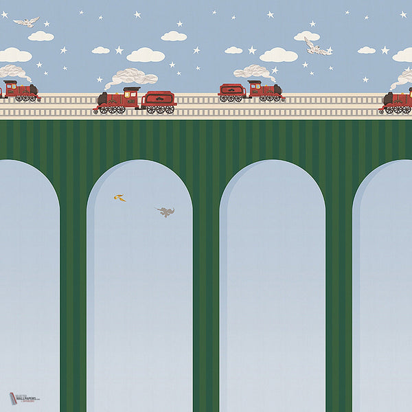 Harry Potter 306 behang van LondonArt — kleurstaal