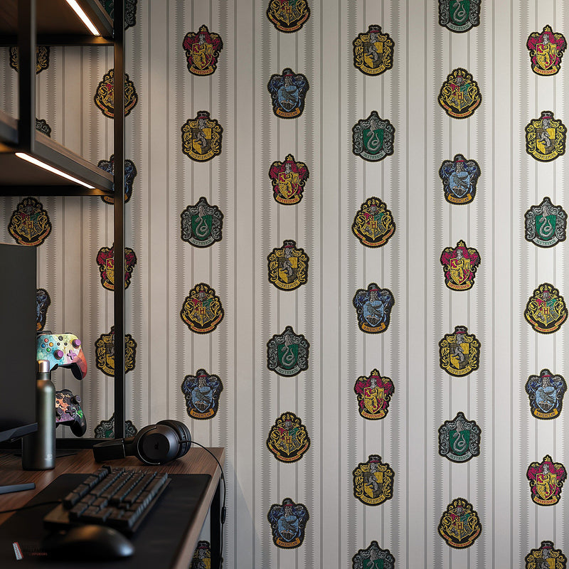 Harry Potter 307 behang van LondonArt — interieur