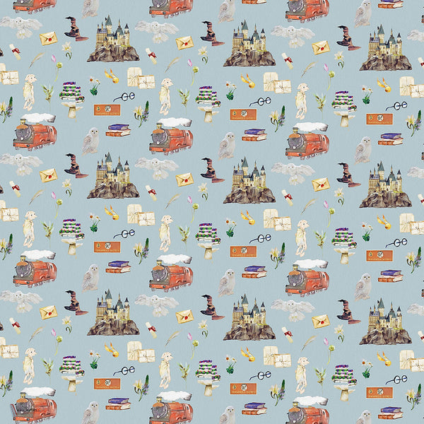 Harry Potter 308 behang van LondonArt — kleurstaal