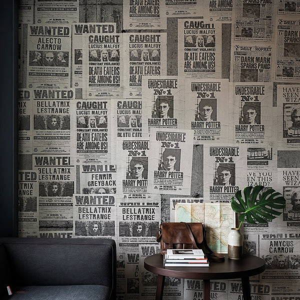 Harry Potter 311 behang van LondonArt — interieur